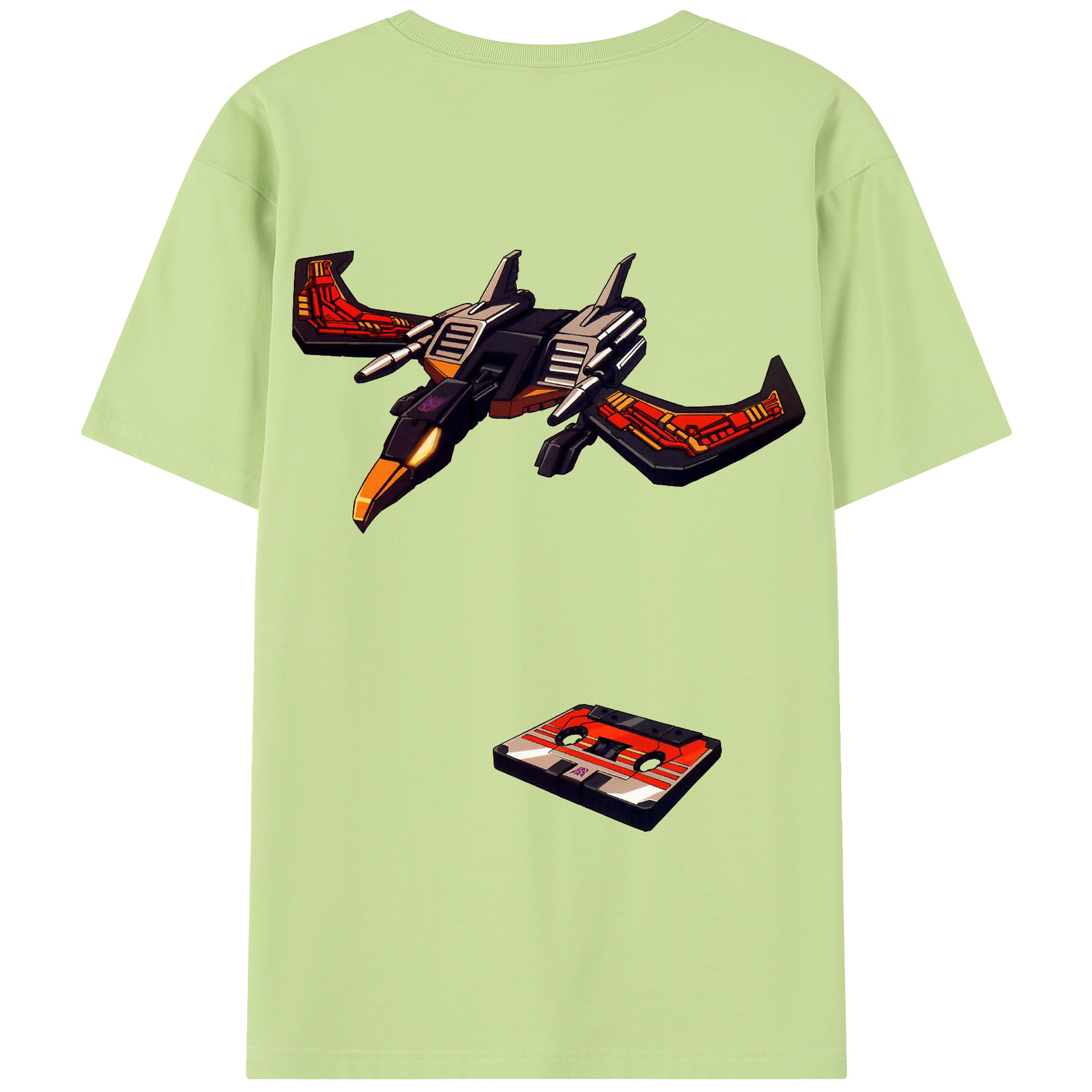 （画像用）  綿100％半袖Tシャツ（背面プリント）